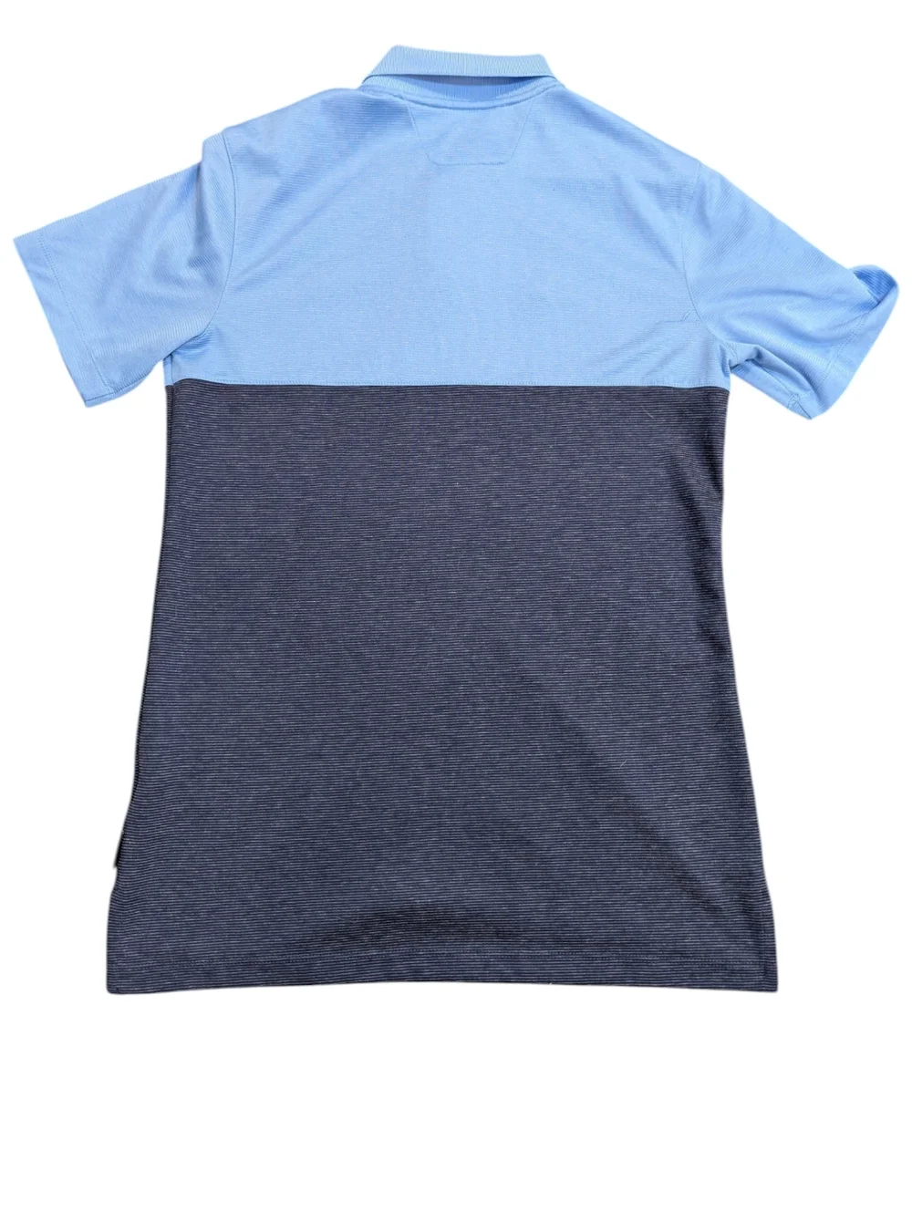 Air Jordan North Carolina Tar Heels Golf Polo 2 Tone Blue Size Small Collegiate